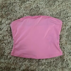Pink tube top